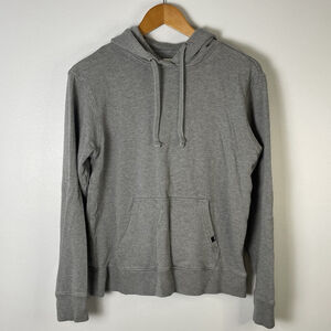 MeUndies Women's MicroModal French Terry Pullover Hoodie Gray Size Medium